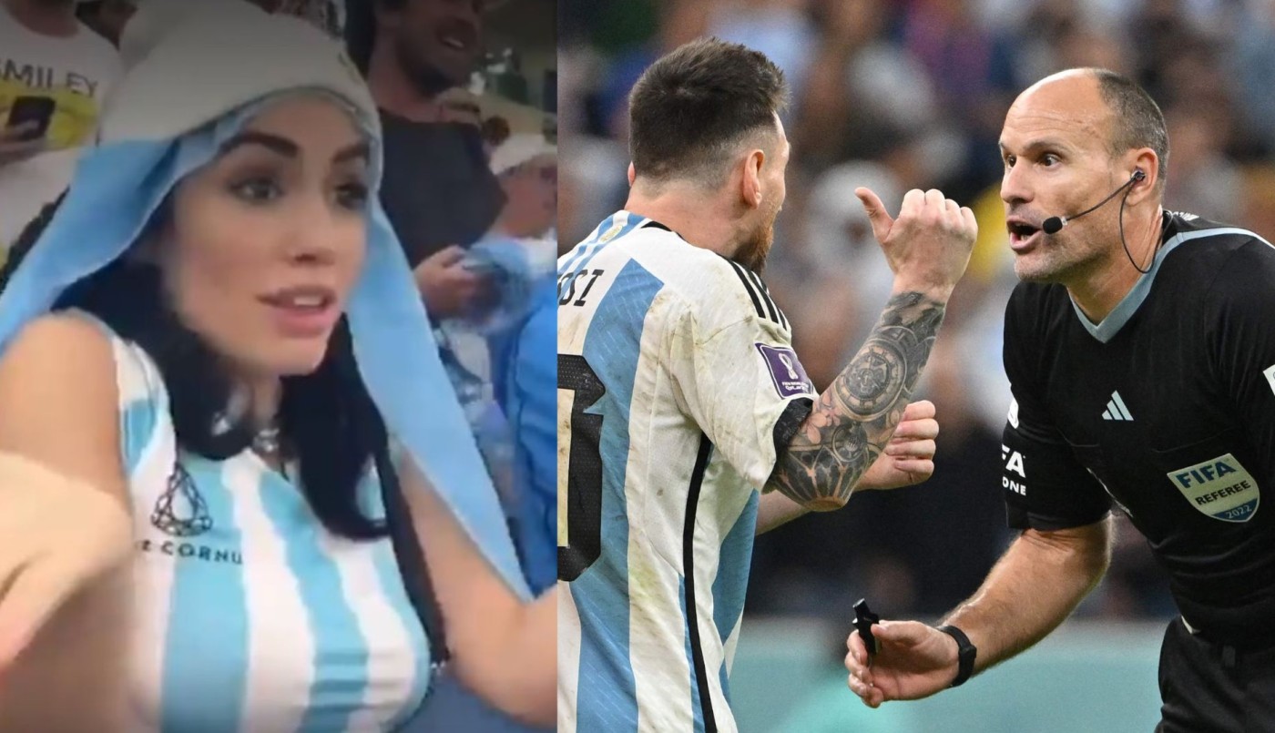 A lo Messi, Lali mandó a callar al árbitro Matheu Lahoz: "Andá p'allá, bobo" | Novedades