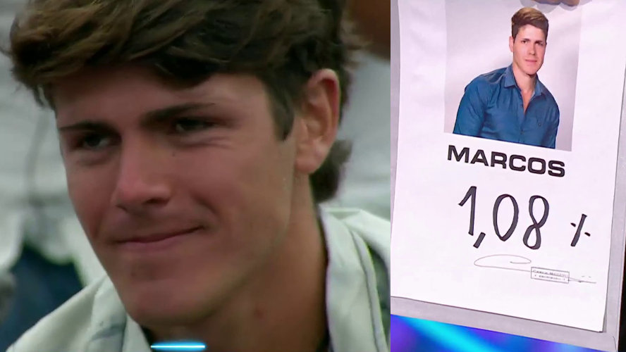 Marcos se quedo en la casa de Gran Hermano con el 1 08 de los votos | Mejores momentos