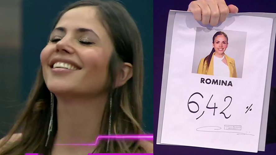 Toda la casa quedó sorprendida porque Romina fue la tercera salvada por el público | Mejores momentos