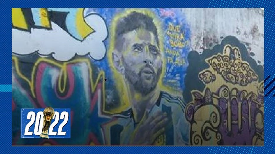 “¿Qué mirá, bobo?”: el mural tucumano en honor a la frase de Messi | Novedades