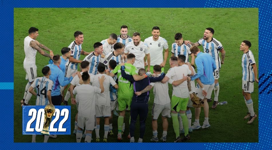 Video: todas las imágenes del festejo de los jugadores tras ganarle a Croacia | Novedades