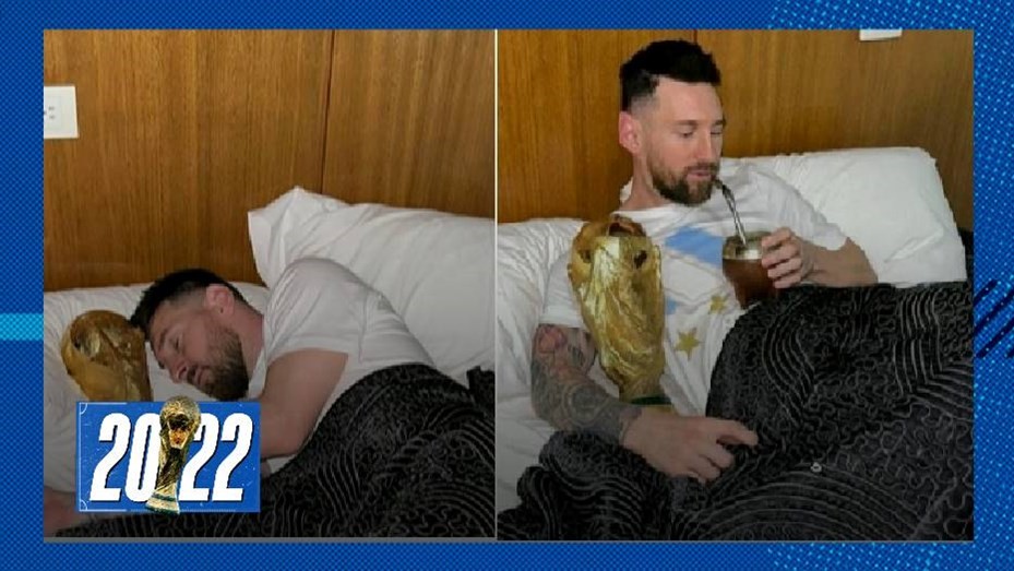 Messi llegó y no se despegó de la Copa | Novedades