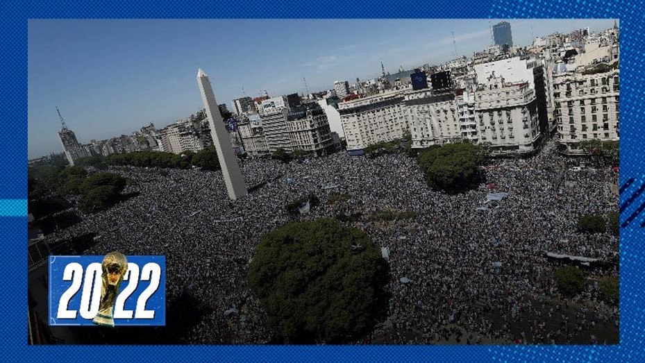Histórico: cinco millones de personas en los festejos con la Selección | Novedades