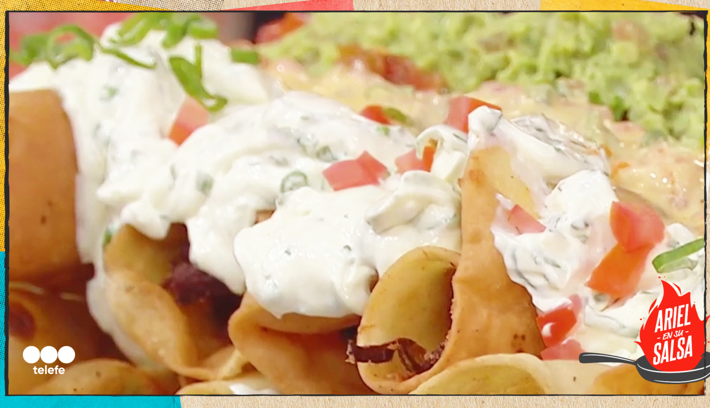 Receta de fajitas de carne con guacamole | Recetas