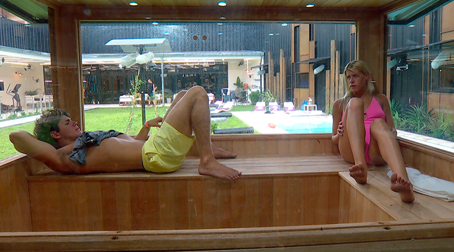 Marcos Camila juntos sauna reacción Julieta Alfa | Mejores momentos