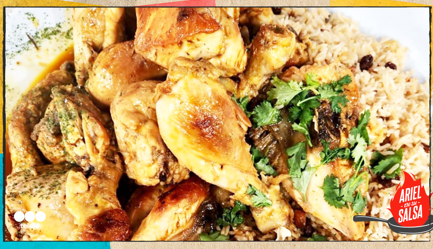 Receta de Pollo a la media naranja | Recetas