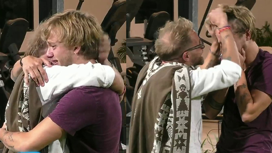 El llanto de Nacho al ver a su papá en la casa de Gran Hermano | Mejores momentos