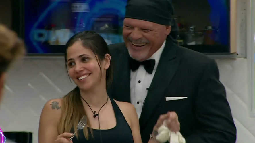 Como si nada hubiera pasado: Romina y Alfa rieron juntos en la cocina | Mejores momentos