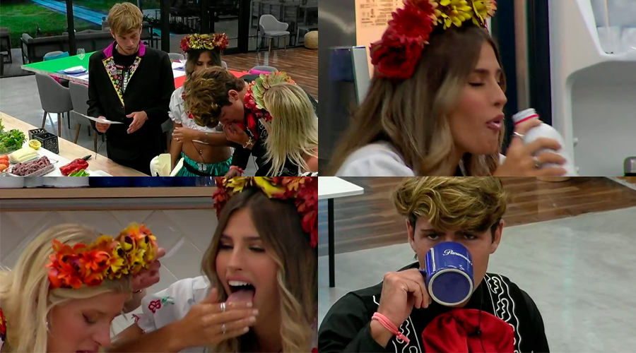 fue mano picante noche mexicana sufrimiento Julieta Camila | Mejores momentos