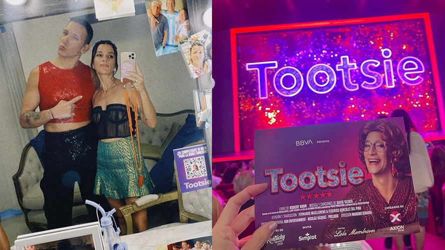 Gimena Accardi orgullosa de la personificación de Nico Vázquez en Tootsie | Espectáculos