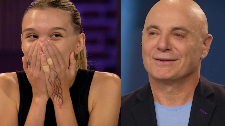 Con 19 anos Delfina deleitó a los Chefs y les confesó que quiso participar en MasterChef Junior | Momentos Imperdibles