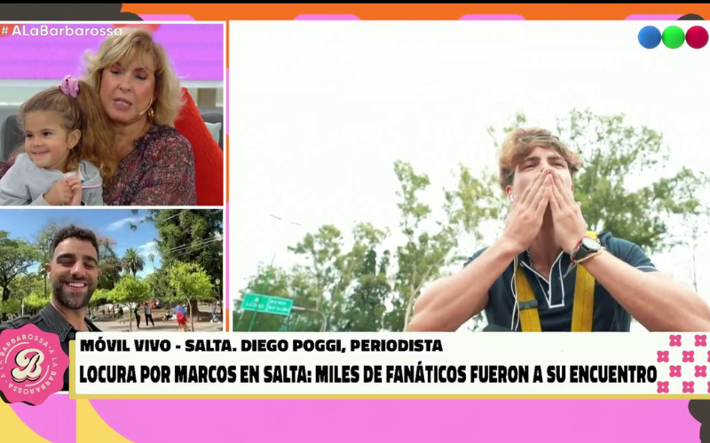 En primera persona: Poggi contó cómo se vivió la caravana de Marcos en Salta | Mejores Momentos