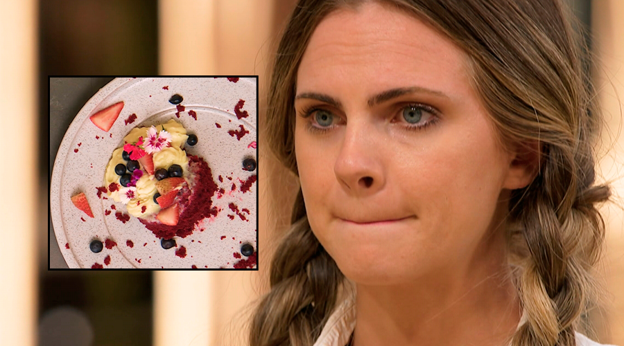 Micaela hizo torta tan horrible prefirió presentar solo porción | Momentos Imperdibles