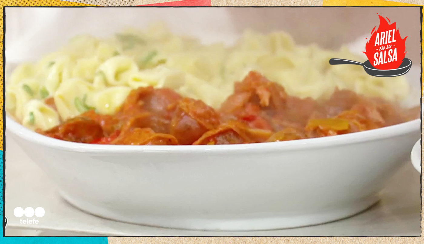 Receta de chorizo a la pomarola con pasta seca | Recetas