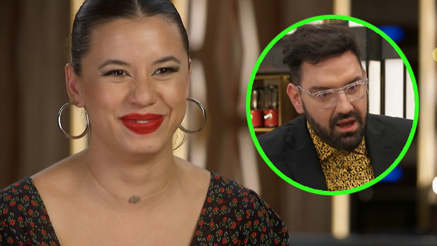 Betular fascinado con los labios de Candelaria: “Qué boca, sos la Lali de MasterChef” | Momentos Imperdibles