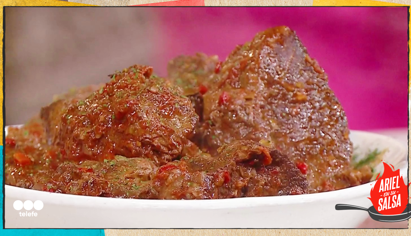 Receta de guiso de carne con polenta cremosa | Recetas