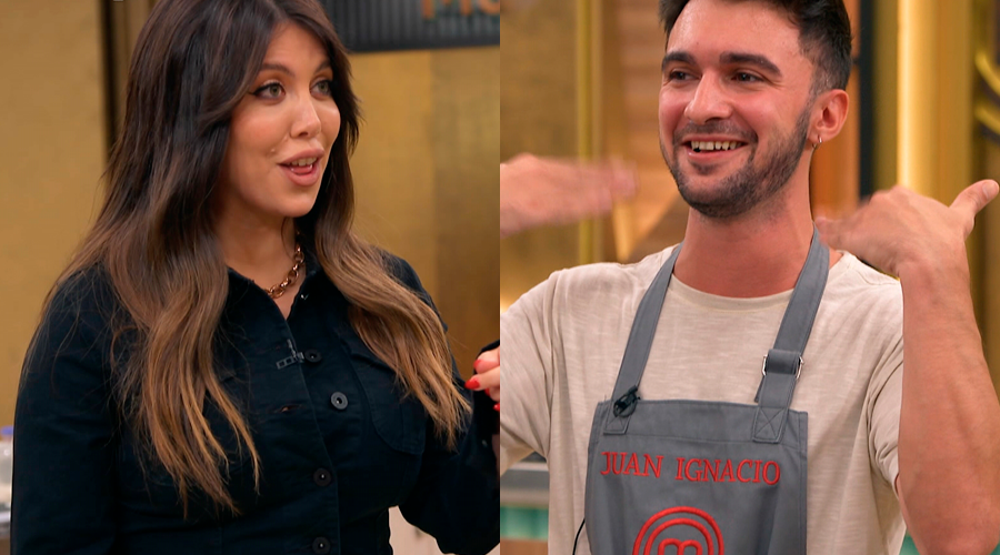Hay levante estar MasterChef Wanda Nara hizo Juan Ignacio ponga colorado | Momentos Imperdibles