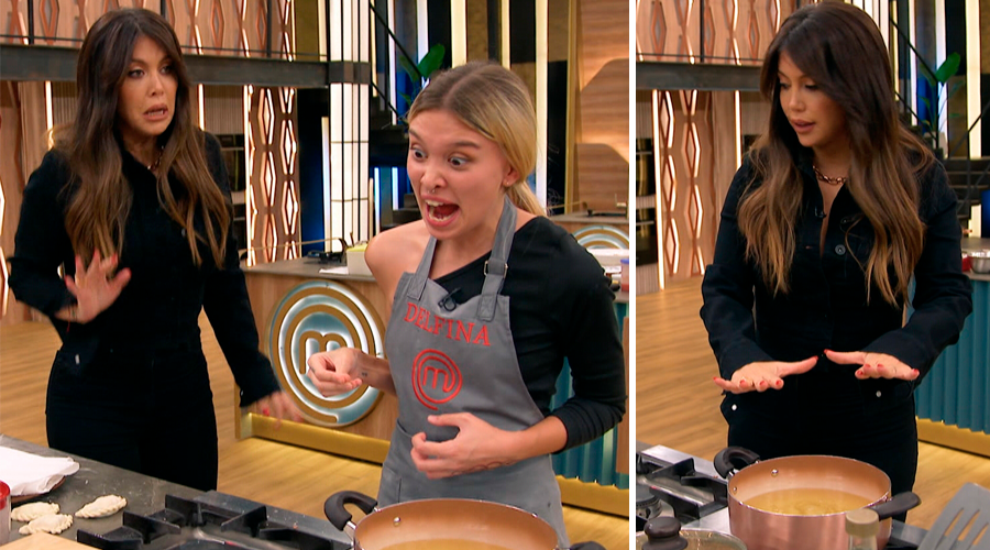 Insólito Delfina asustó Wanda Nara controle empanadas | Momentos Imperdibles