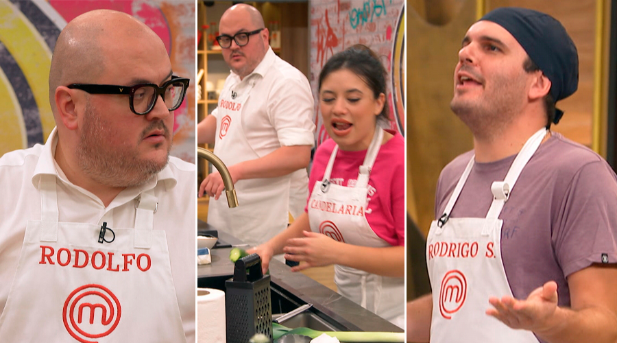 Descontrol MasterChef Rodolfo Candelaria Rodrigo gritos insultos | Momentos Imperdibles