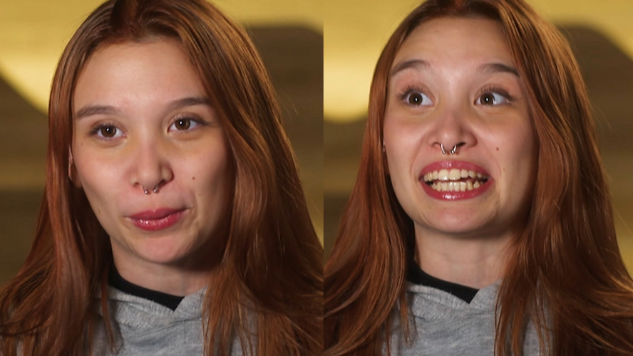 Delfina se redimió de la cocina con un cambio de look y una ensalada pro vegana | Momentos Imperdibles