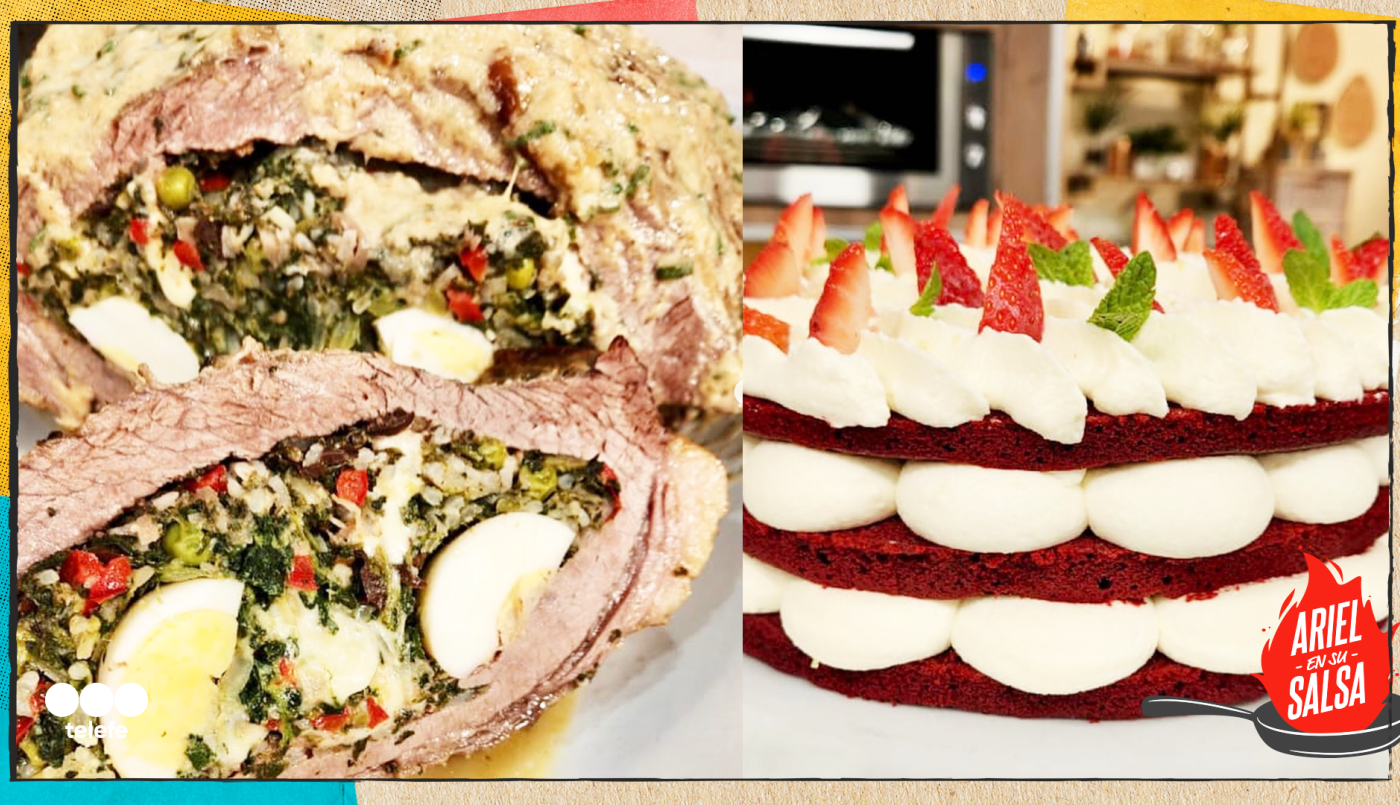 Receta de cima rellena y torta red velvet | Recetas