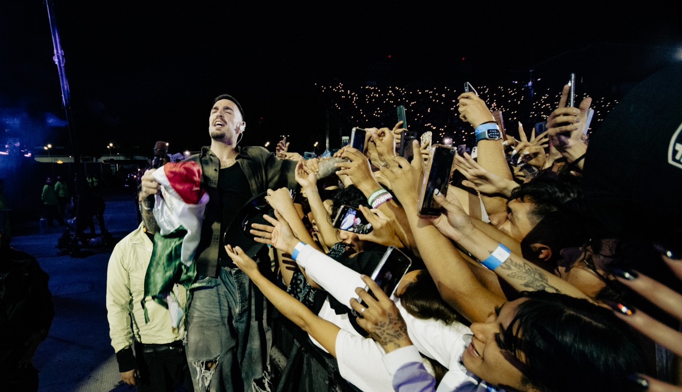 Escoltado por Lali Espósito y Nicki Nicole, Rels B brilló ante 65 mil personas en México y batió un record | Noticias