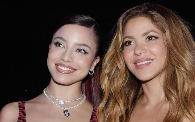 "Gracias por inspirarme": Emilia Mernes y Shakira juntas en los premios Billboard 2023 | Música