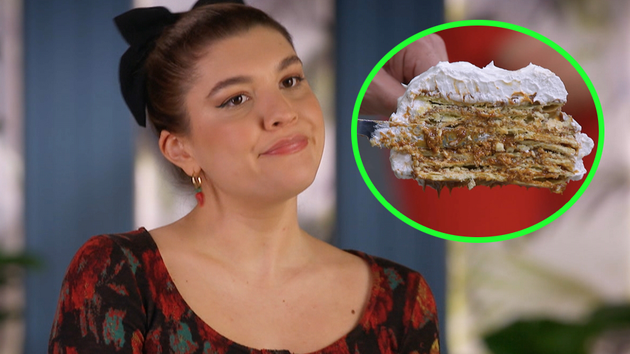 Estefanía aceptó que le salió mal el rogel | Momentos Imperdibles