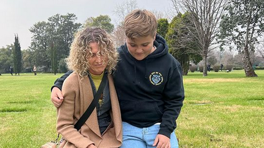 Maru Botana y su hijo Juani visitaron la tumba de Facu: "Sufrí mucho y todos lo saben" | Espectáculos