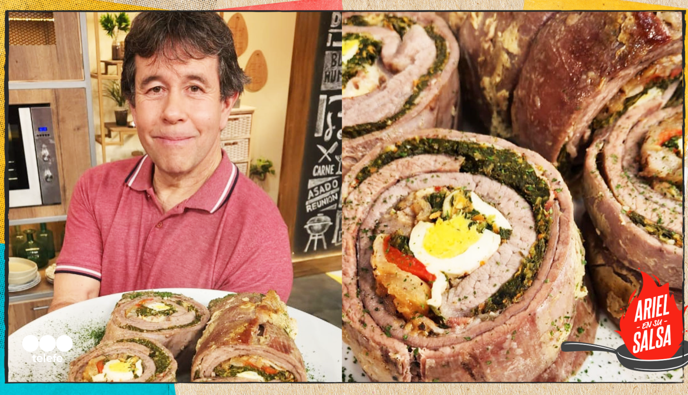 Receta de Matambre arrollado al horno con pesto verde | Recetas