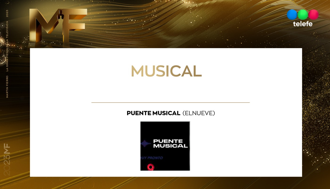 "Puente Musical": Mejor Programa Musical | Ganadores