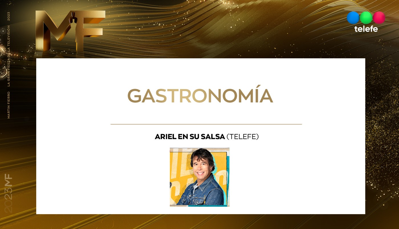 "Ariel en su salsa": Mejor programa de gastronomía | Ganadores