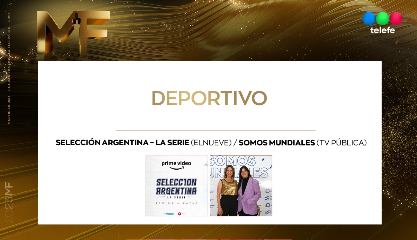 "Selección Argentina" y "Somos Mundiales": Mejor Programa Deportivo | Ganadores