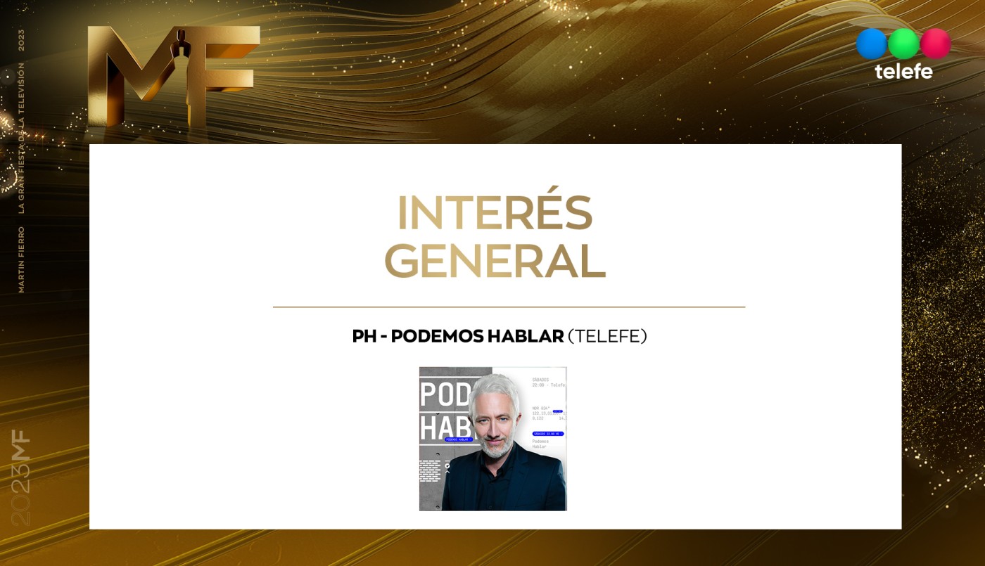 "PH, Podemos Hablar": Mejor Programa de Interés General | Ganadores