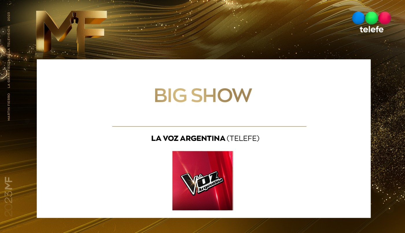 "La Voz Argentina": Big Show | Ganadores