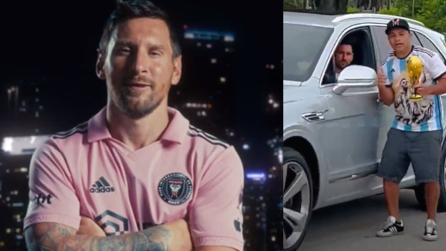 El lujoso auto que maneja Lionel Messi en Miami | Espectáculos