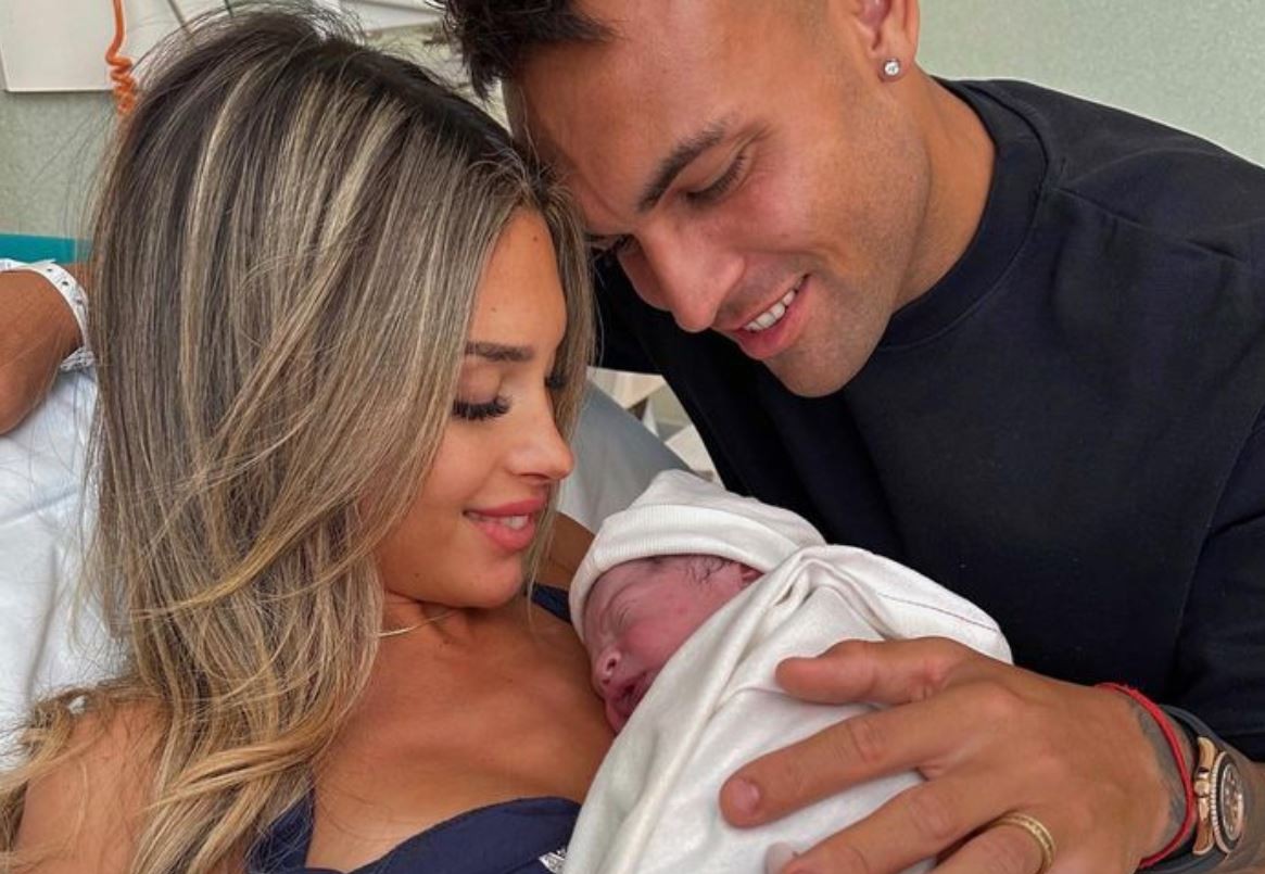 Nació Theo, el hijo de Lautaro Martínez y Agustina Gandolfo | Espectáculos