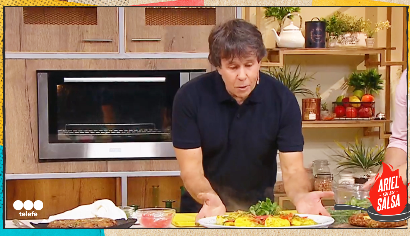 Receta de Pescado con costra de chorizos y Tortilla de papas | Recetas