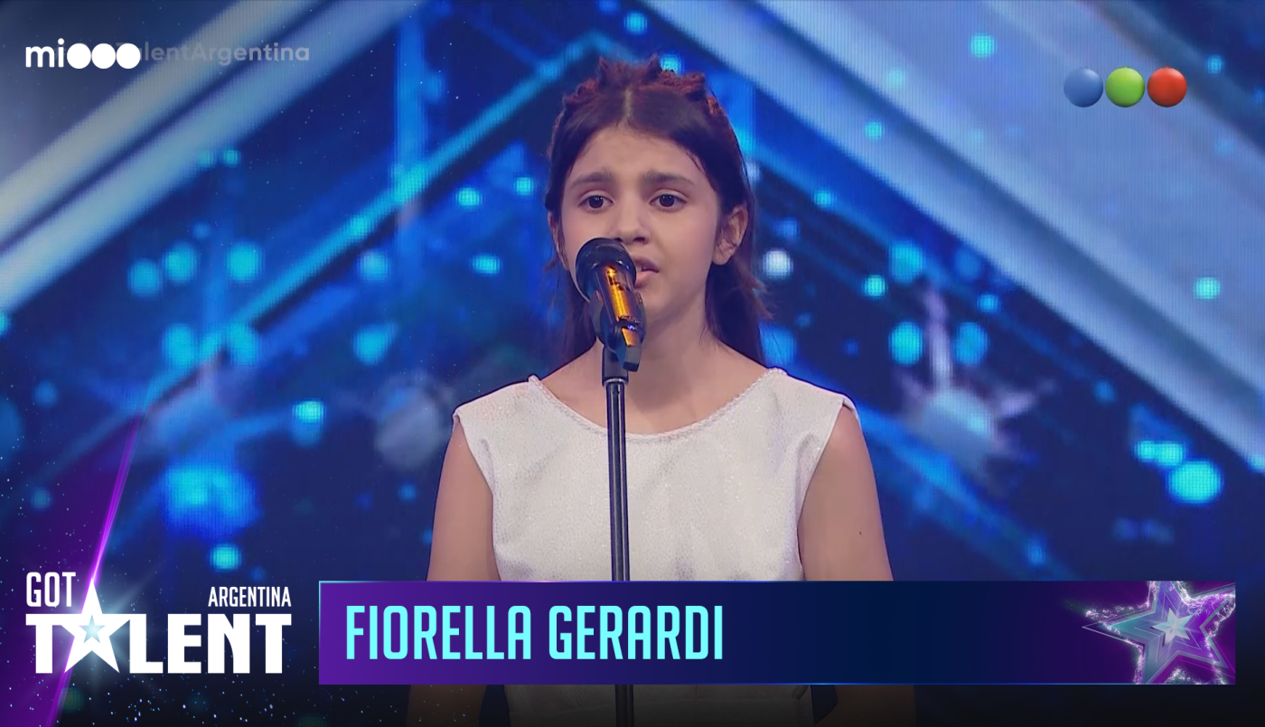 Fiorella Gerardi - Cantante lirica de 11 anos | Audiciones