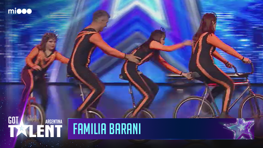 Familia Barani - Circo con monociclos | Audiciones