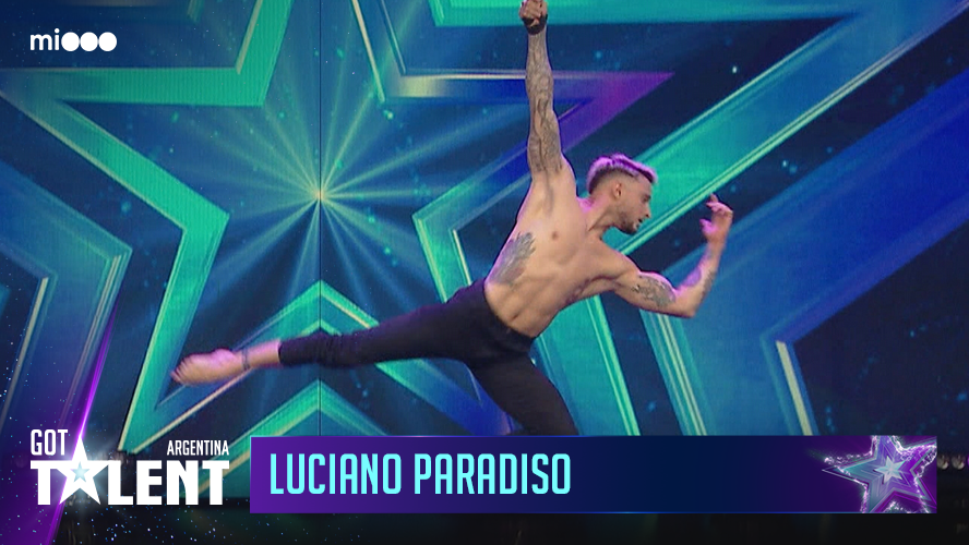 Luciano Paradiso - Acrobacia aerea con cintas | Audiciones