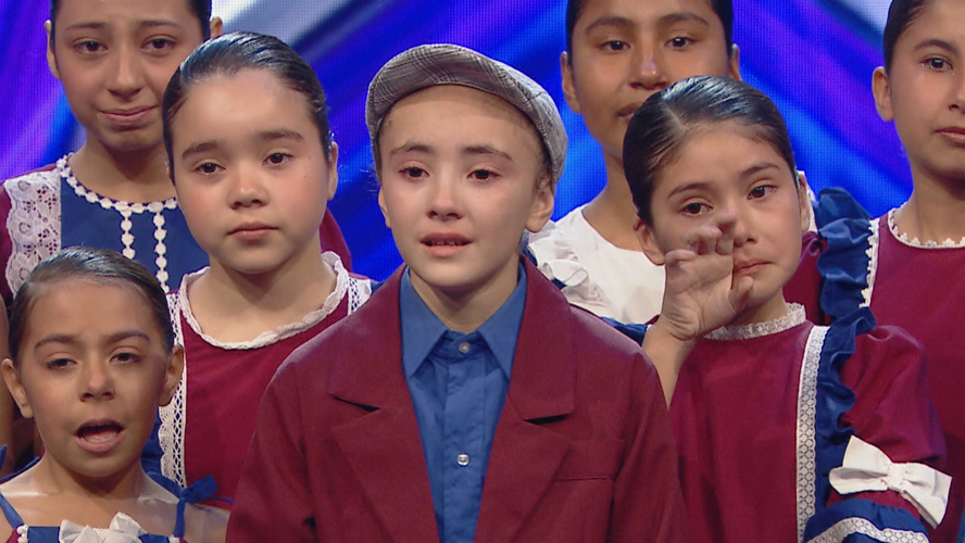 Abel Pintos quedó atravesado con la emoción del grupo infantil "Cápsula de baile" | Mejores momentos