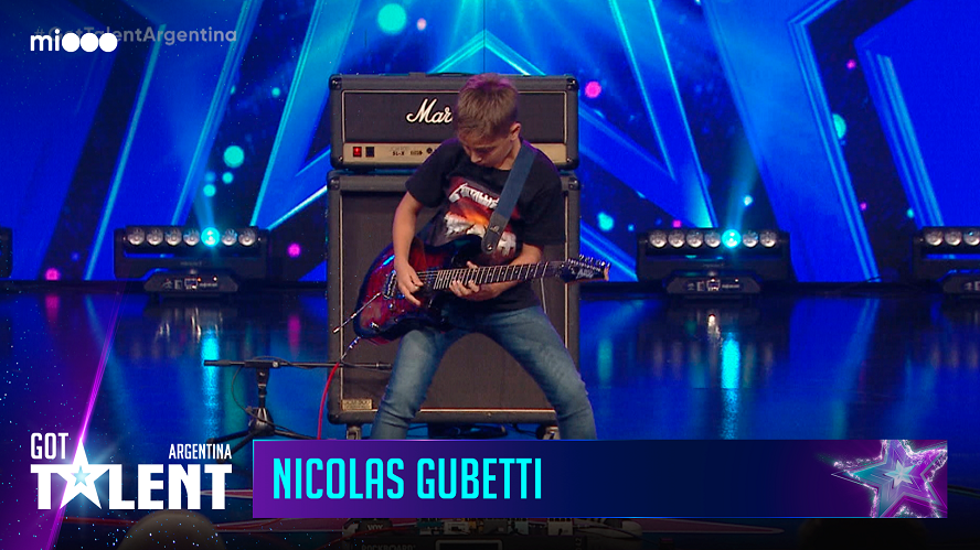 Nicolás Gubetti de 10 anos - Guitarrista | Audiciones