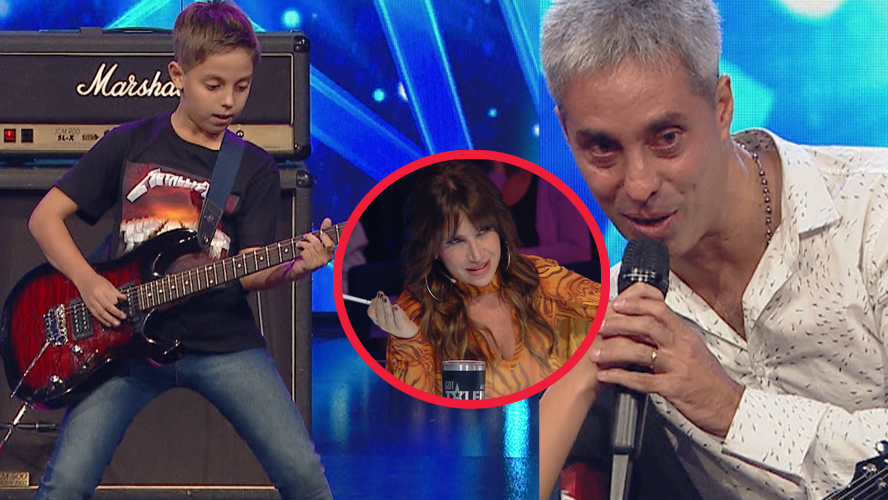 Un padre emocionado con su hijo de 10 anos que tiene un don extraordinario para la musica | Mejores momentos