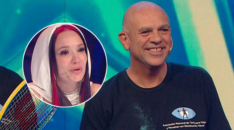 Roberto es ciego y dio el ejemplo con su clase de tenis | Mejores momentos