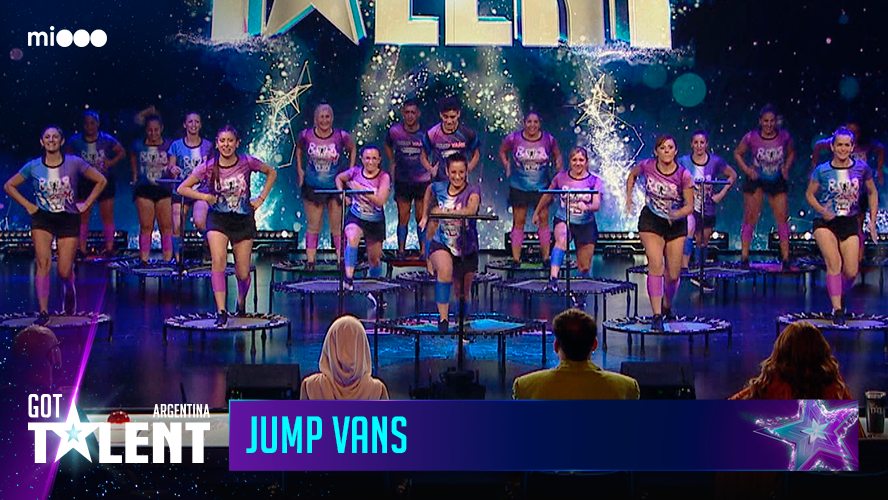 Jump Vans -  Saltos en mini tramp | Audiciones