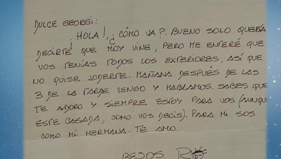 Las conmovedoras cartas inéditas de Romina Yan | Mejores Momentos
