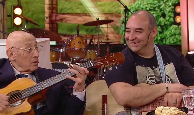 De Got Talent a La Peña: la visita de Samuel Johnson y su nieto Alexis | Exclusivos