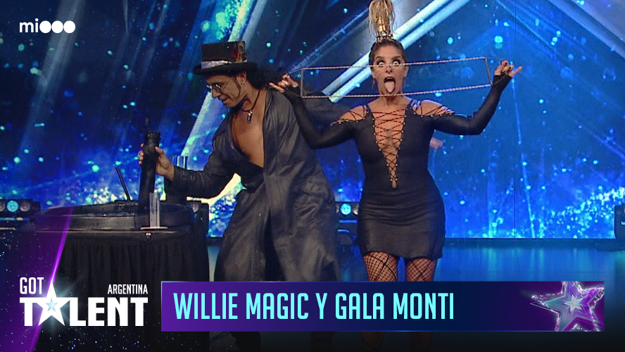 Willie Magic y Gala Monti - Show de burbujas | Audiciones