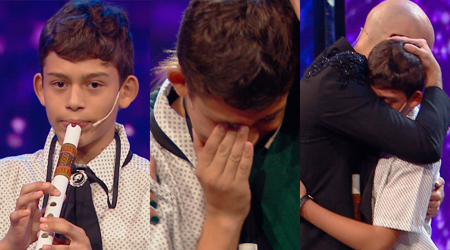 Nahuel la rompió con la quena, lloró y fue consolado por Abel Pintos | Mejores momentos